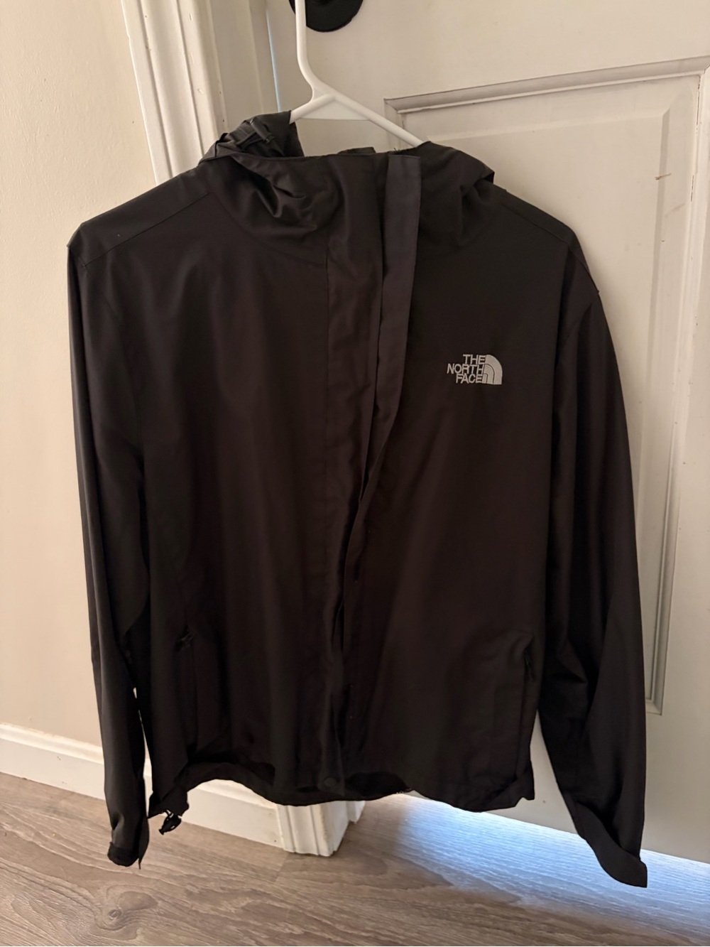 The North Face Black Men’s Hooded Rain Jacket